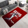 Elvis Presley Personalized Text Floor Mat Design for Dormitory Balcony Decorate room Dining Room Antislip Carpet Office home decor