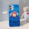 Japanese Cute P-Ponyo Movie On The Cliff For IPhone 17 16 16e 15 14 13 12 11 Pro Max Mini Plus Phone Case