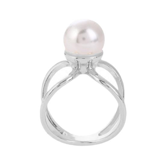 Faux Pearl Scarf Ring Silk Scarf Slide T-shirt Tie Clip Stylish Slide Ring