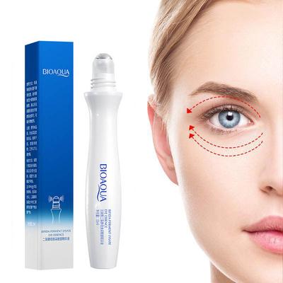 Suero para ojos rodante con ácido hialurónico, antienvejecimiento, elimina la hinchazón, ojeras, bolsas para los ojos, solución hidratante nutritiva para el cuidado de los ojos