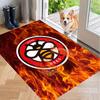 Soft Floor Carpet Brentford Football Pattern Area Rug Decorative Mat For Home Room Decoration