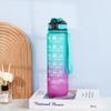 Water Bottle Large Capacity 1000ML Space Cup Bounce Cover Portable Plastic Water Cup Gradual Change Personalized Gift Cup Spot Sports Cup