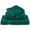 VidaXL Premium Quality Towels 10 Pcs, Shower Towels, Bath Sheets, Guest Towels, Green 137343