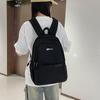 Schoolbag1011 New Simple Versatile Nylon Backpack Women's Large Capacity Lightweight Leisure Travel Backpack Student School Bag