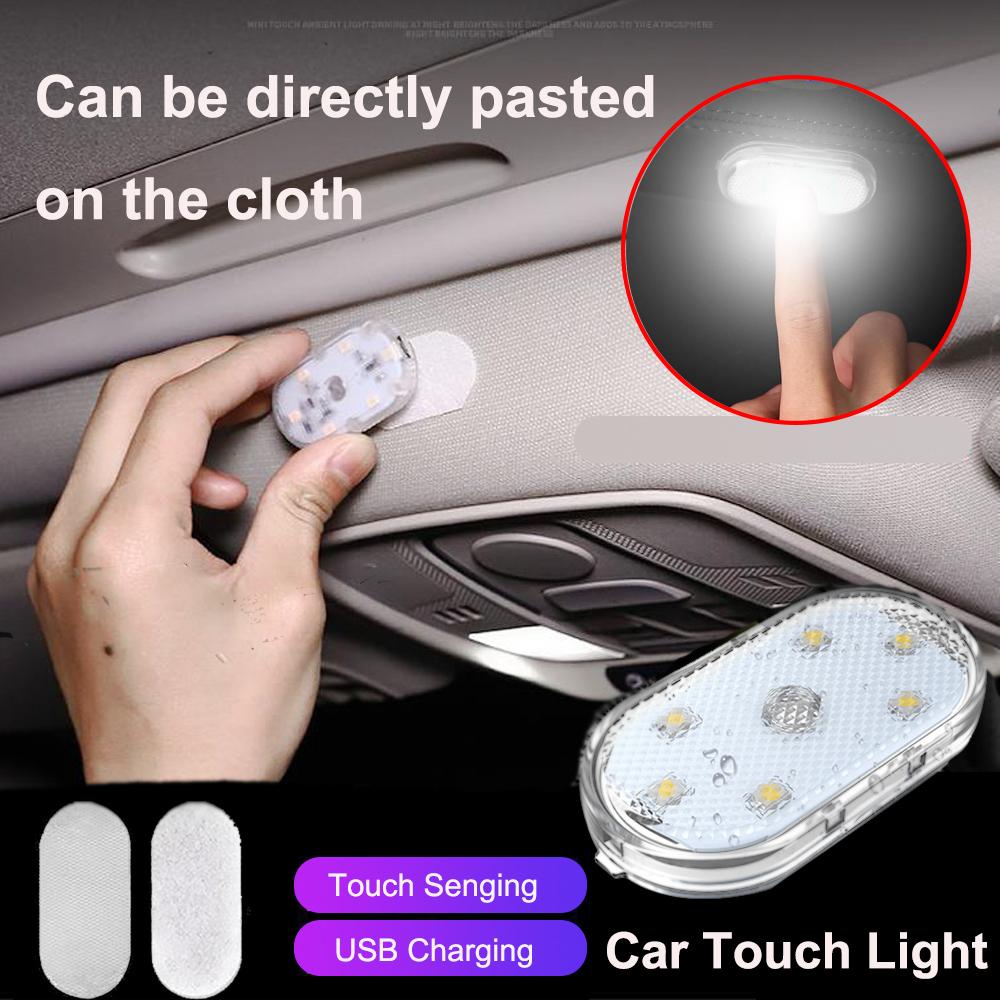 Lampe LED Pour Coffre De Voiture - Adhésive, USB, Détection De Mouvement, Haute Luminosité 200 Lumens