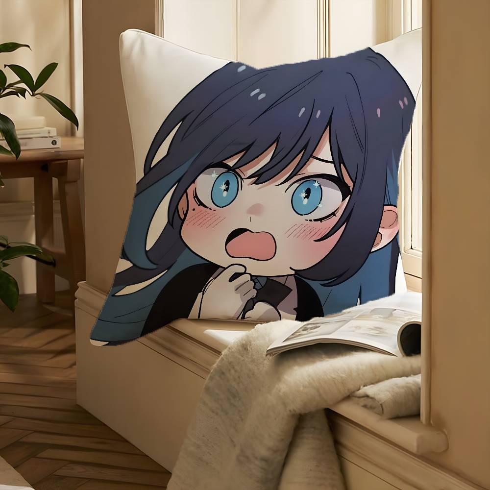 Vackert Sött Virtuellt Roll A-Ado Kyogen-MT Kuddfodral Tryck Kuddfodral Vardagsrum Soffa Kuddöverdrag Sovrum Rumsdekor