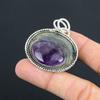 Daughters Day Deal 925 Silver Star Amethyst Stone Ethnic Engagement Boho Pendant