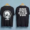 Unisex Shirt Cotton Oversize Large Size Five Finger Death Punch BAND Black Short Sleeve