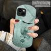 Vol Oosterse elegantie Voor iPhone 17 Air 16 15 14 Pro 13 Plus 12 mini 11 Pro Max XR X 7 8 Elliptisch Gehard Glas Telefoonhoes