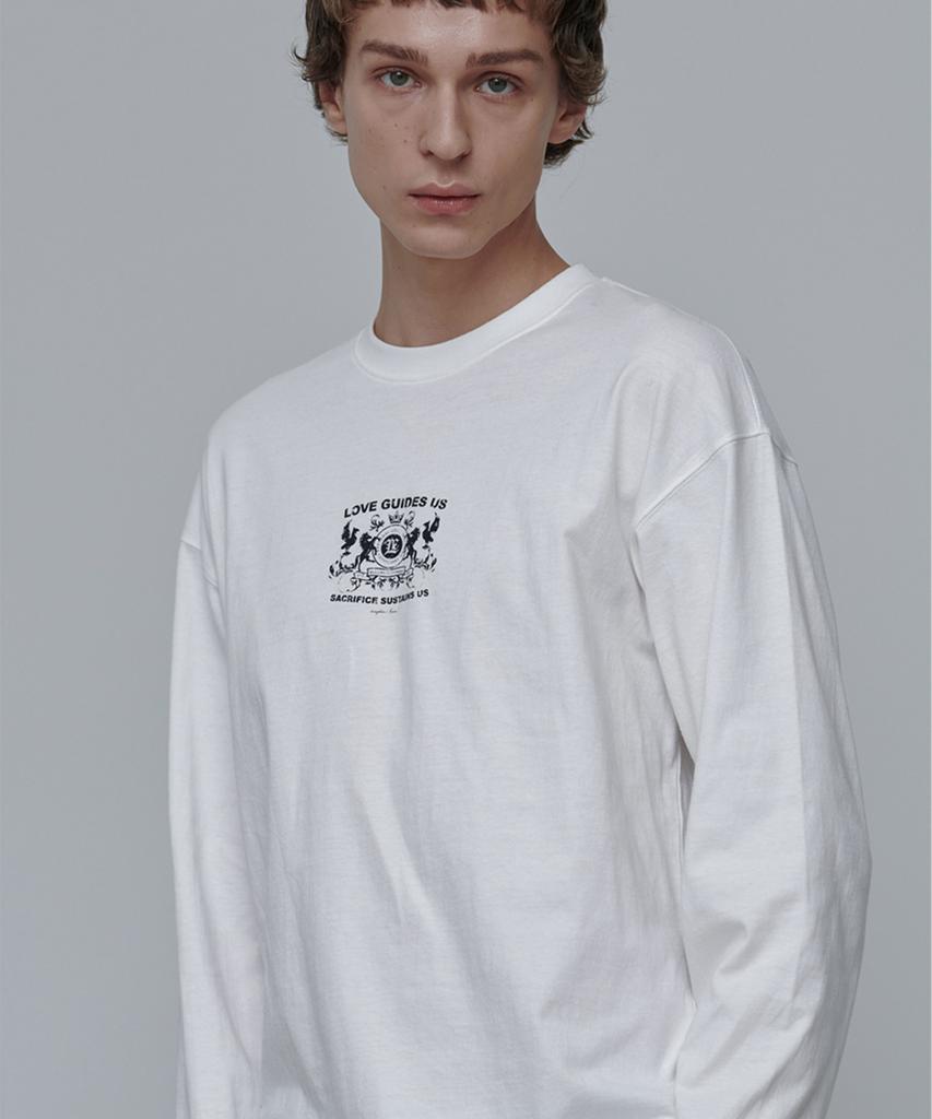 Aenitaimlolig Rose Dyeing Long Sleeve-White