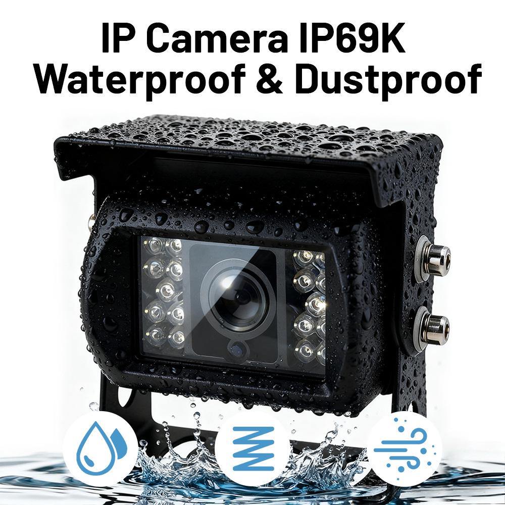 AI Blind Spot Monitoring IP68 Waterproof Camera for Trucks and Vans