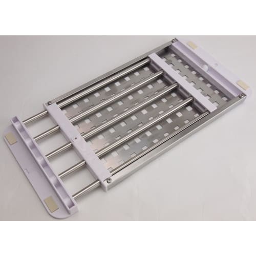 Pearl Metal Dualis H-5650, a stainless steel sliding sink and countertop, made in Japan