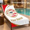 Custom Text PSV Eindhoven FC Print Beach Towel Large Towel For Home Bathroom Beach