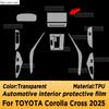For TOYOTA Corolla Cross 2026 Panel Dashboard Navigation Automotive Interior Protective Film TPU Anti-Scratch Accessories