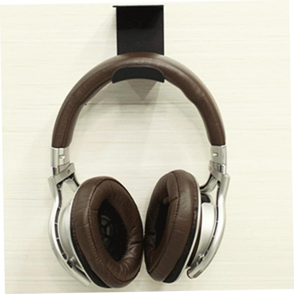 VORCOOL Headphone Mount Universal Headset X X Suitable for Home and Hanger, Under-Desk Holder, Metal, Black, 3.74 1.65 2.40 Inches, Space-Saving