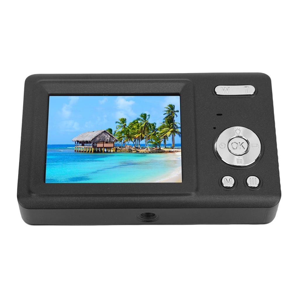 4K Digital Camera 64MP HD AF Auto   16X Zoom Anti Shake Portable Compact Camera for Travel Photography