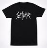 Slayer Barbed Wire Logo Black T-Shirt Thrash Metal Heavy Music Graphic Tee