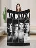 Ilya Rozanov Heated Rivalry Warm Soft Plush Blanket for Kids Funny Flannel Bedspread for Bedroom Sofa or Bed Cover