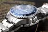 ENRIVA Watch Automatic Watch Automatic Date Display Blue Diver's 100ATM,