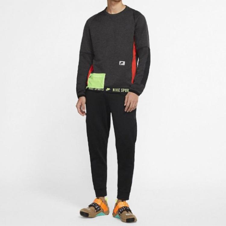 Nike Training Pants American Retro Casual Men Bottoms Black CT6014-010