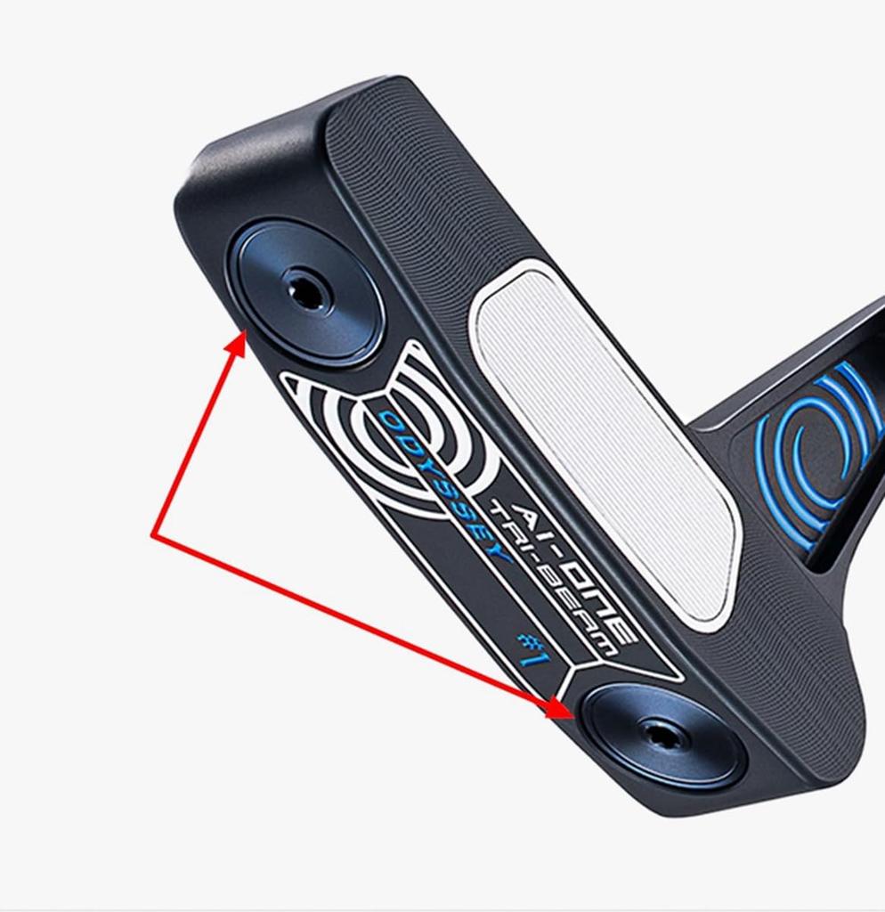 Odyssey Ai-ONE Putter Kompatibles Gewicht Set mit 2 Stück Modell 2024