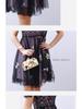Pailletten-Clutch mit Eisen-Schnalle für Damen - Abend-Handtasche