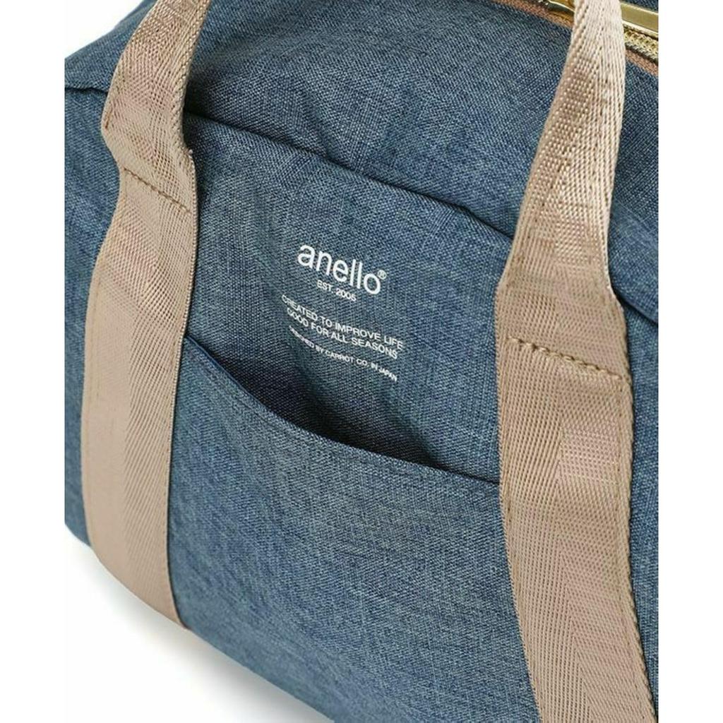 Anello CHUBBY Mini Boston Bag, B5 Size, Multi-Storage, Denim Blue (ATC1835Z)