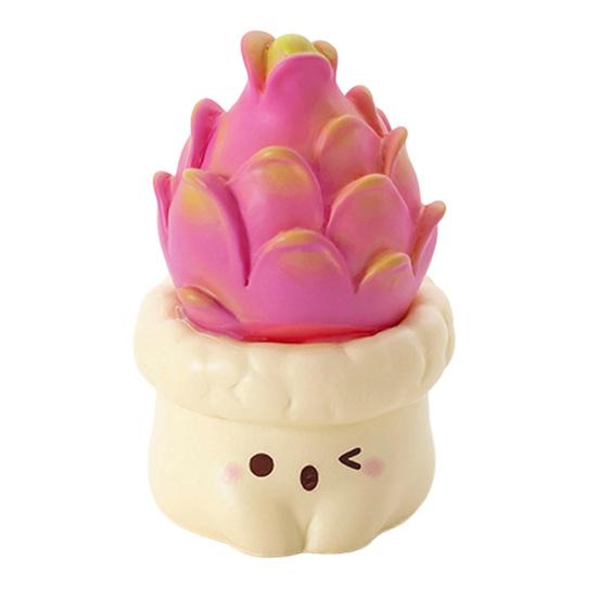 Mini Figurine Cactus Mignon en Résine Ornement Miniature Plante en Pot Petite Plante Cactus Artificiel Faux pour Tableau de Bord de Voiture Bureau à Domicile