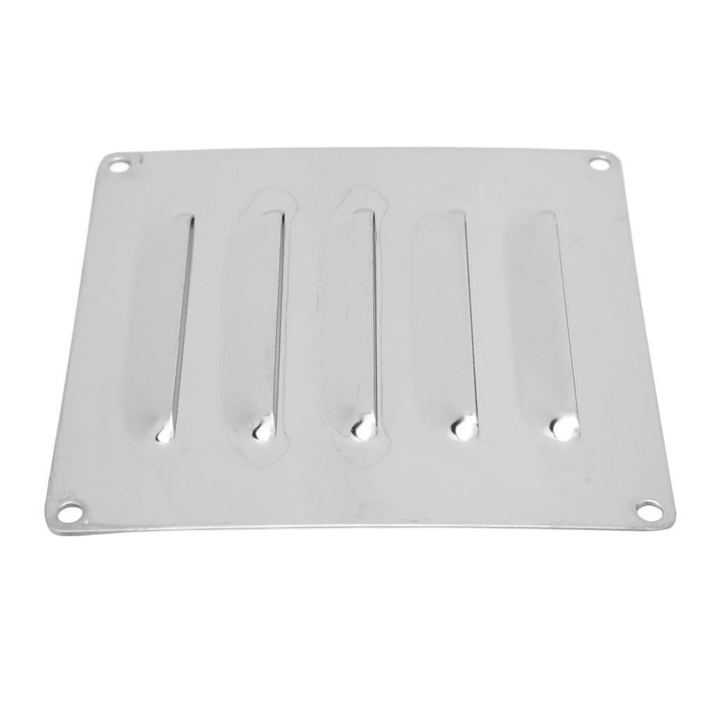 Boat Cabin Vents 12x12cm Stainless Steel Boat Air Vent Professional Corrosion Resistant Shutter Boat Vents for Yacht