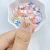 50Pcs New Cute Resin Small Sparkling Butterfly Flat Back Ornament Jewelry Making Manicure Hairwear  Accessories