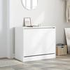 VidaXL Shoe Cabinet White 80x42x69 Cm Engineered Wood 840001