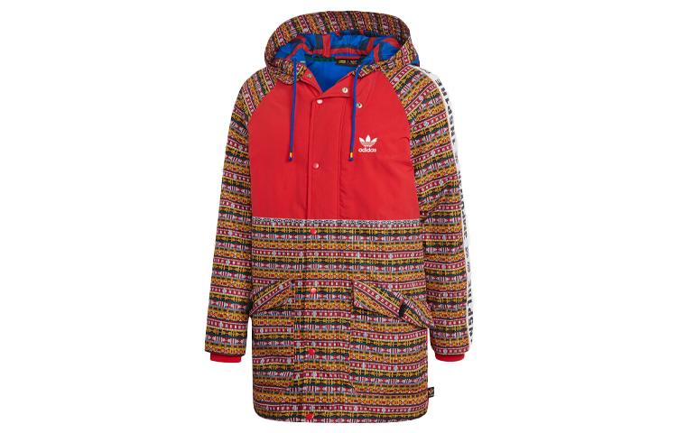 Adidas Originals Puffer Jackets Men s Multicolor Hooded Moderate EA2471 S