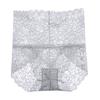 Women Panties High Waist Lace Thin Hollow Out See-through Flower Embroidery Elastic Soft