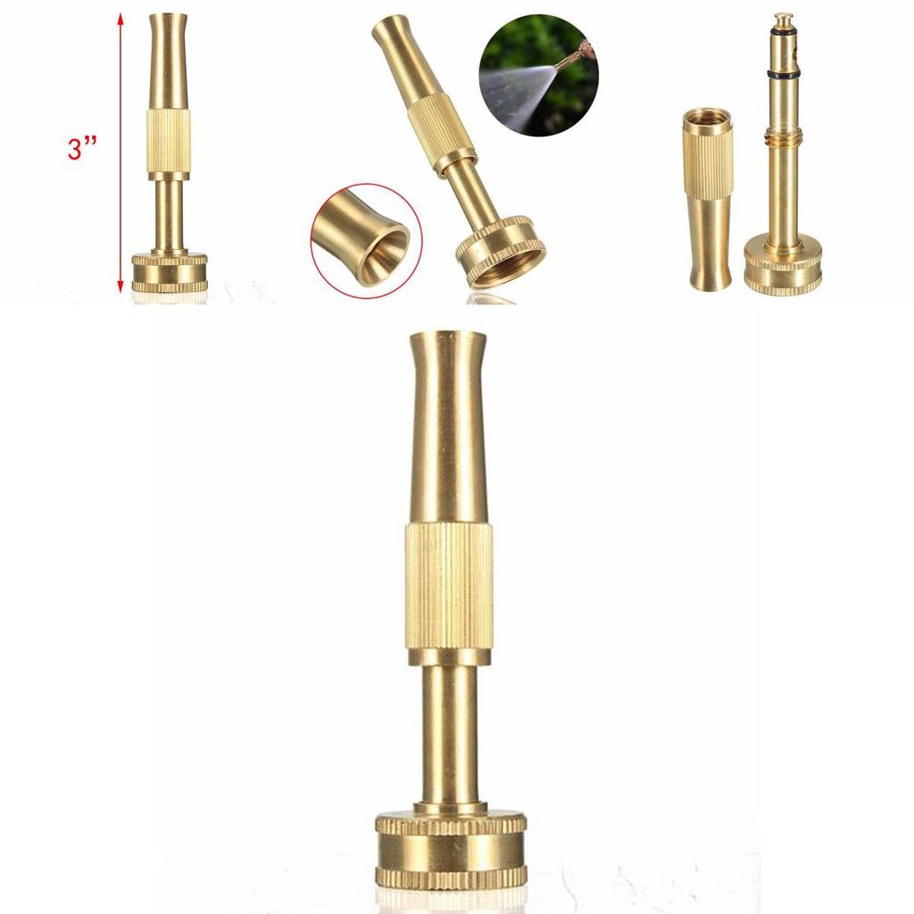 Versatile And Durable High Pressure Hose Nozzle Sprayer With Timeless Brass Design