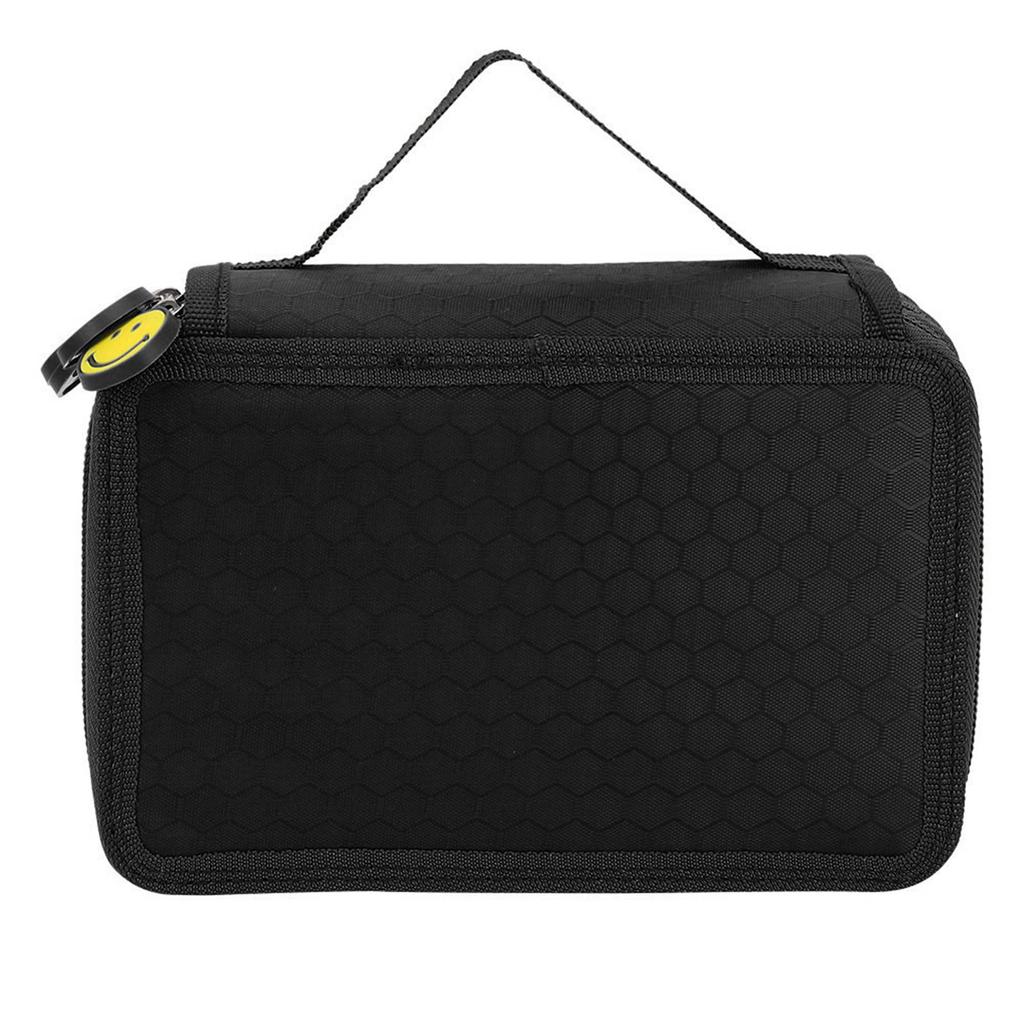 72 Hole 4 Layer Large Capacity Pencil Case Cartoon Zipper Colored Pencil Bag Student Supplies