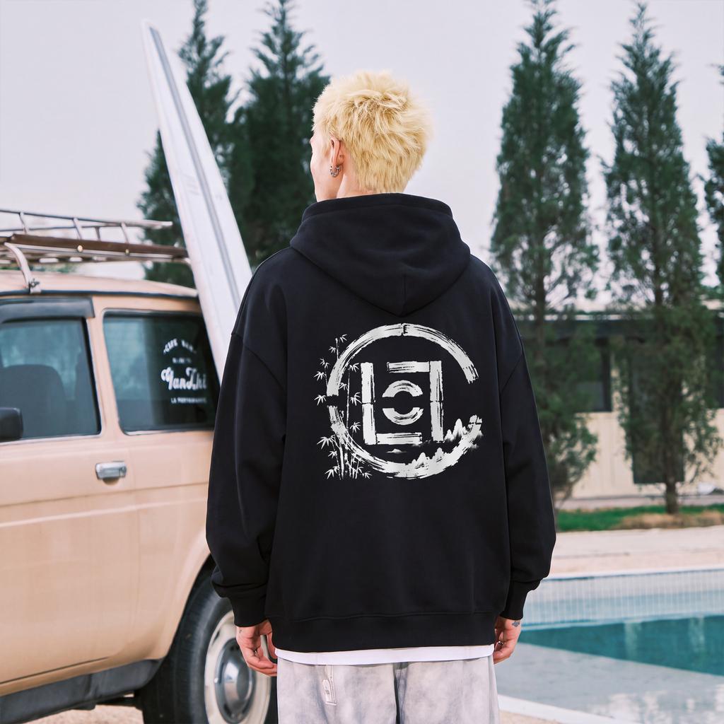 CLOT Sweatshirts Unisex Hooded Non Detachable Moderate EL2630120A060260-D3