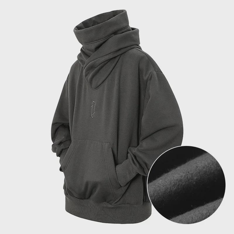 Unisexové mikiny s kapucí Jiye Heavy Duty – podzim/zima