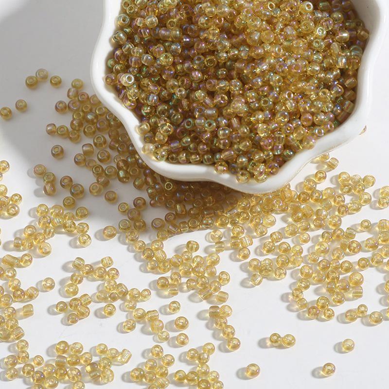 DIY Beaded Hairpin & Jewelry Accessories: Handmade Cross Stitch, Glass Seed Beads, Plated Seed Beads for Wedding Dresses & Bags.