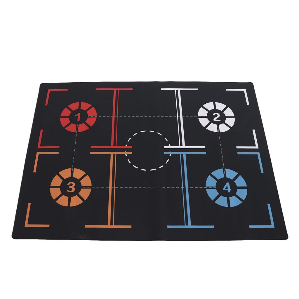 Basketball Footstep Training Mat Non Slip Silent Dribble Basketball Training Blanket Thickened Sports Props for Home 3mm