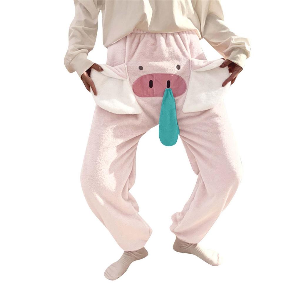 Elephant Shorts Couple Shorts Small Nose Knocking Shorts Funny Sleepwear