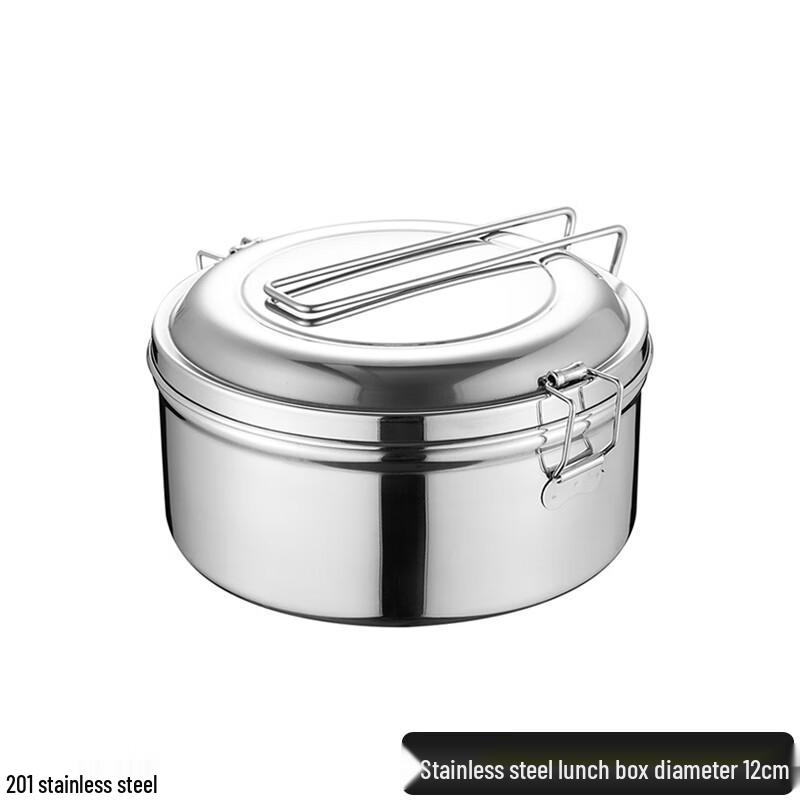 Lianmei 304 Stainless Steel Round Lunch Box