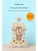 Handcrafted Wooden Clock Tower 3D Puzzle: Creative Educational Toy and Indoor Decoration for Children