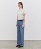 NOTIA Turtle Neck Half Sleeve T-Shirts - Light Beige