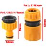 10pcs Hose Faucet Quick Connector 3/4 & 1/2 Inch Graden Hose Water Tap Threaded Connector Faucet Adapter For Garden Irrigation