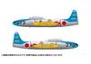 PLATZ Air Force 501st Squadron Air Force 40th Anniversary Painted Plastic Model 1/72 Self-Defense T-33 Self-Defense AC-36