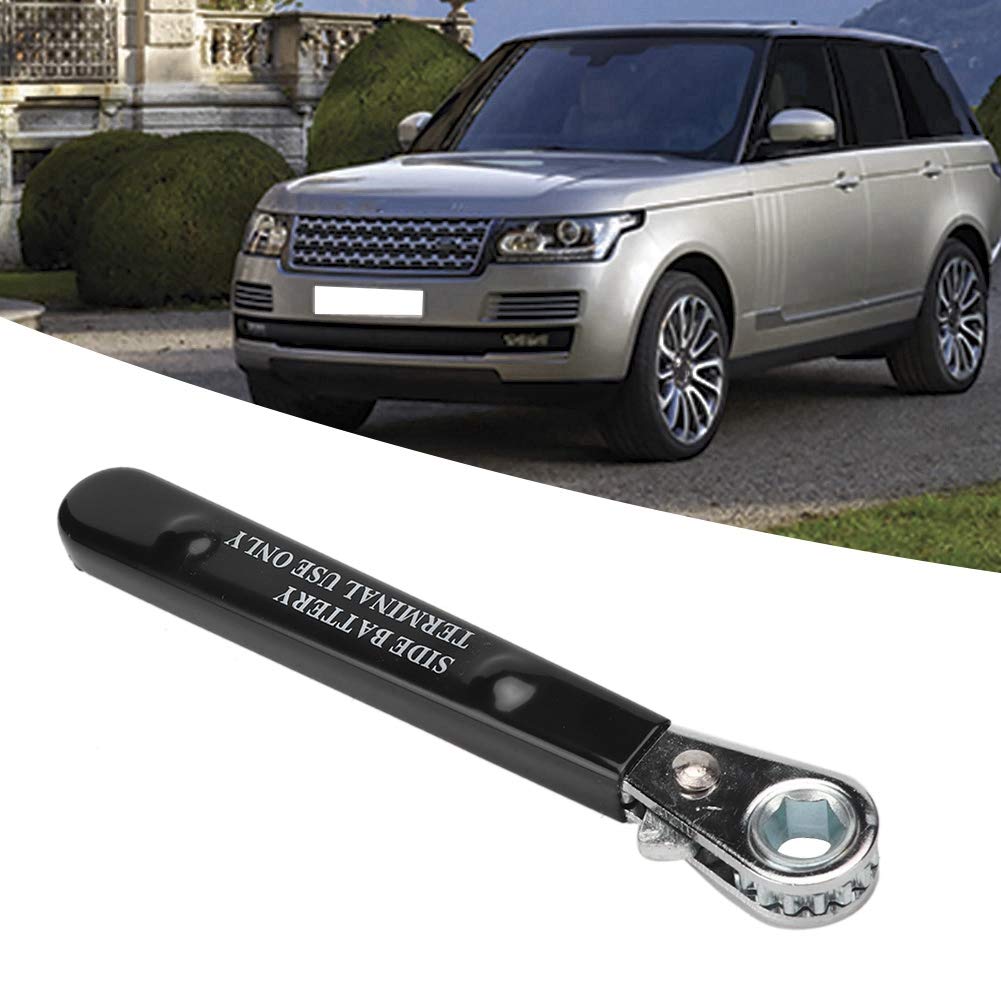 Akozon Terminal Wrench Side Terminal Ratchet Wrench 5/16" 6 Point and Insulated Handle