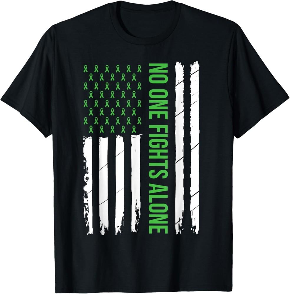 Mental Health Awareness Green Ribbon T-Shirt Unisex T-Shirt XXL