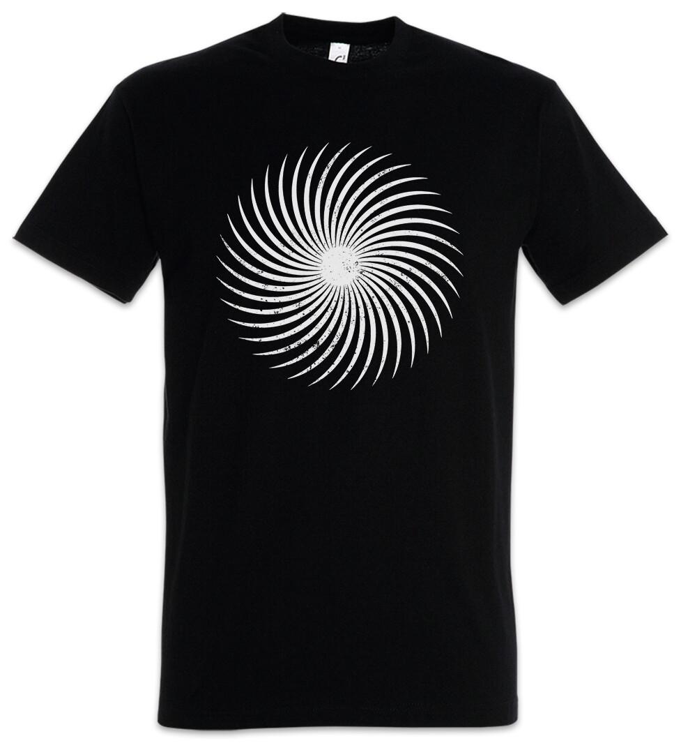 Spiral Sun Men s T-Shirt Mens Womens Tees Top Sun Circle Gyro Spiral Hypnosis Hypnotist 3XL