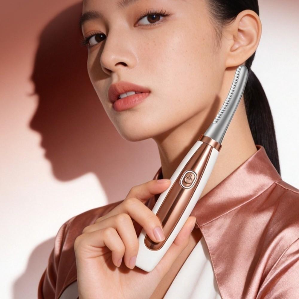 Portable, Instant Electric Eyelash Curler USB Port Eyelash Curling Machine  for All Eye Shapes