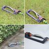 Garden Sprinkler Water-saving Auto 180 Degrees Rotation 19-hole Spout Lawn Covers Watering Automatic Swing Sprinkler Home Supply